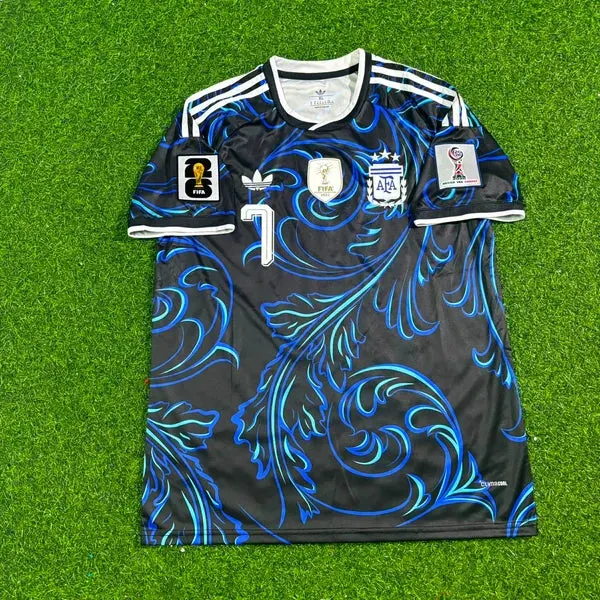 2026 WORLD CUP RODRIGO DE PAUL TEAM ARGENTINA BLUE JERSEY