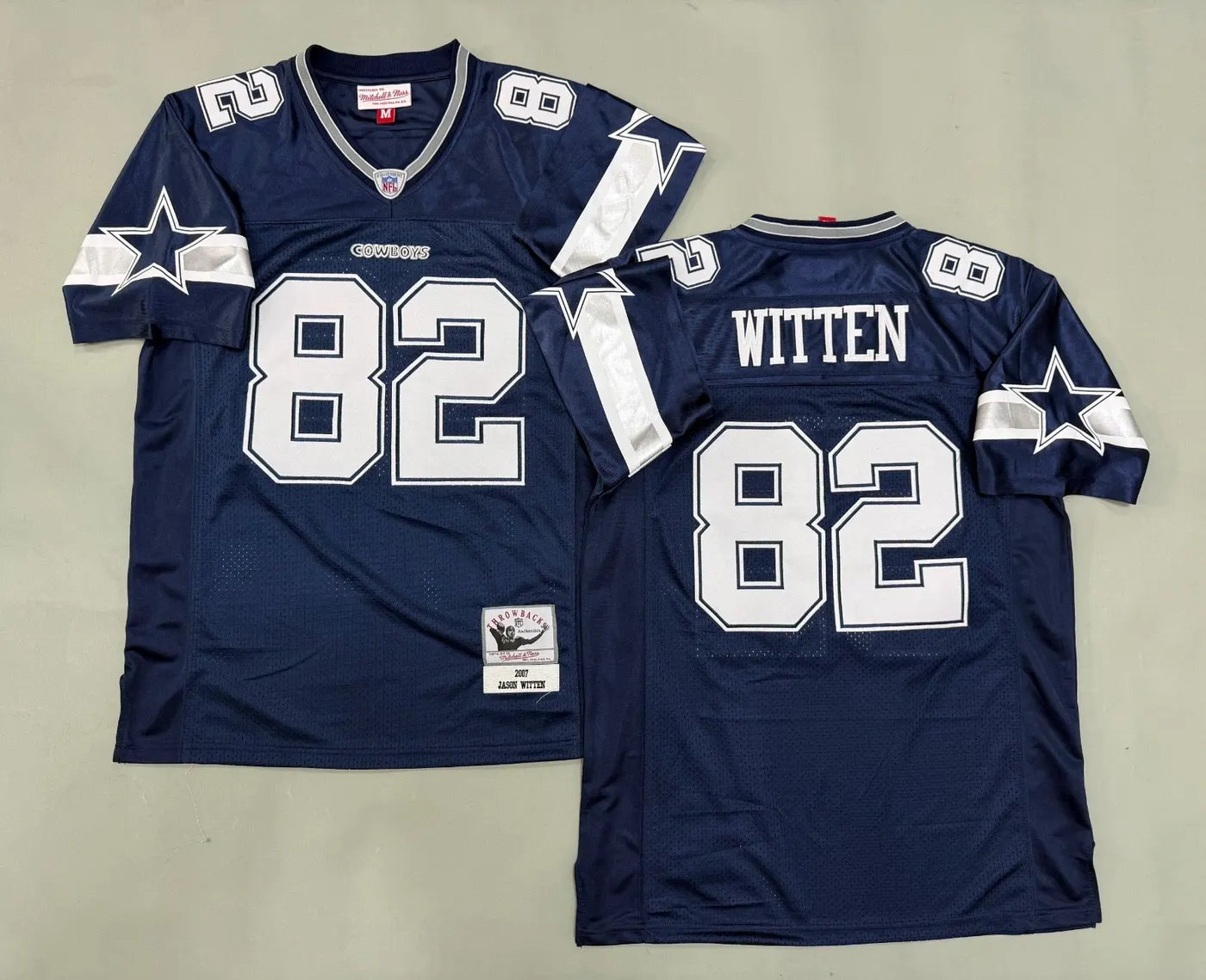 DALLAS COWBOYS JASON WITTEN BLUE VINTAGE JERSEY