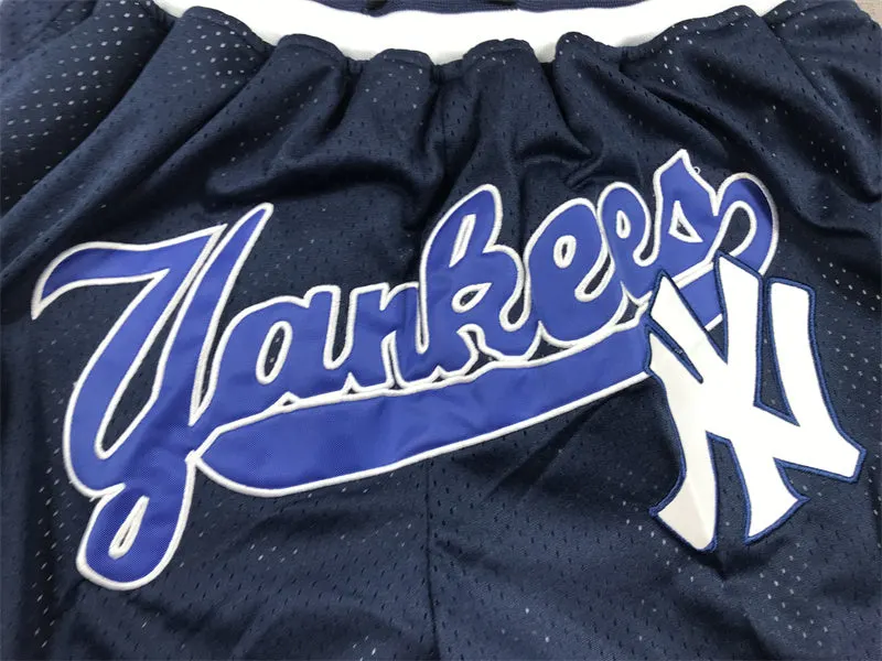 NEW YORK YANKEES BLUE SHORTS