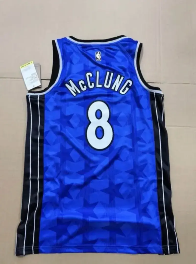 Orlando Magic Mac McClung Blue Jersey