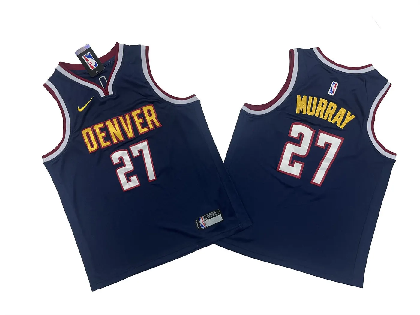 DENVER NUGGETS JAMAL MURRAY BLUE JERSEY