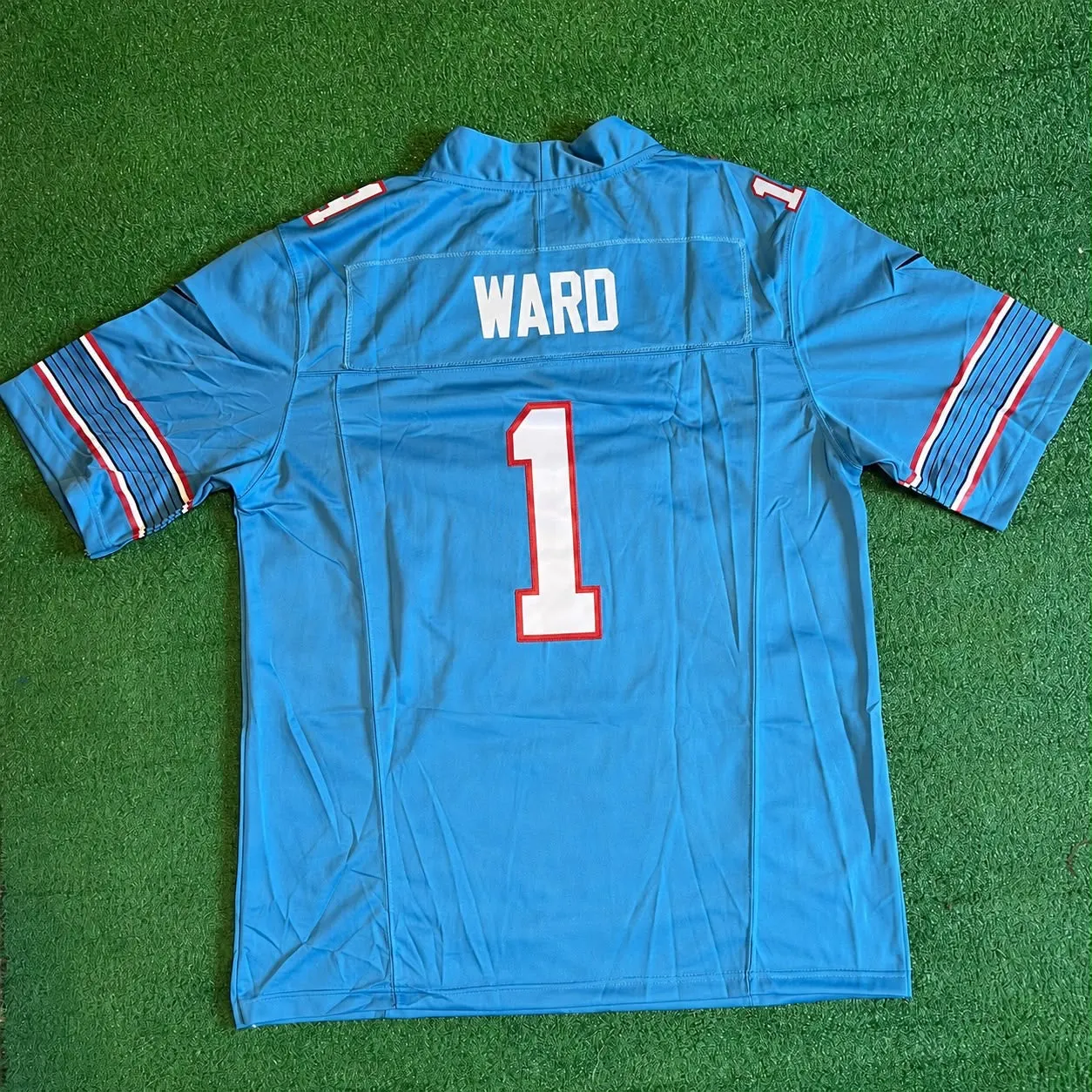 TENNESSEE TITANS CAM WARD BLUE JERSEY