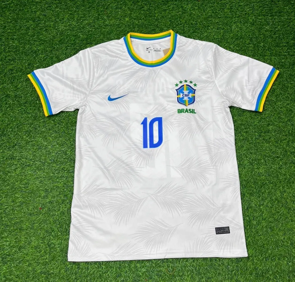 2026 WORLD CUP NEYMAR JR TEAM BRAZIL WHITE JERSEY