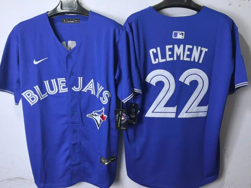 Toronto Blue Jays Ernie Clement Blue Jersey