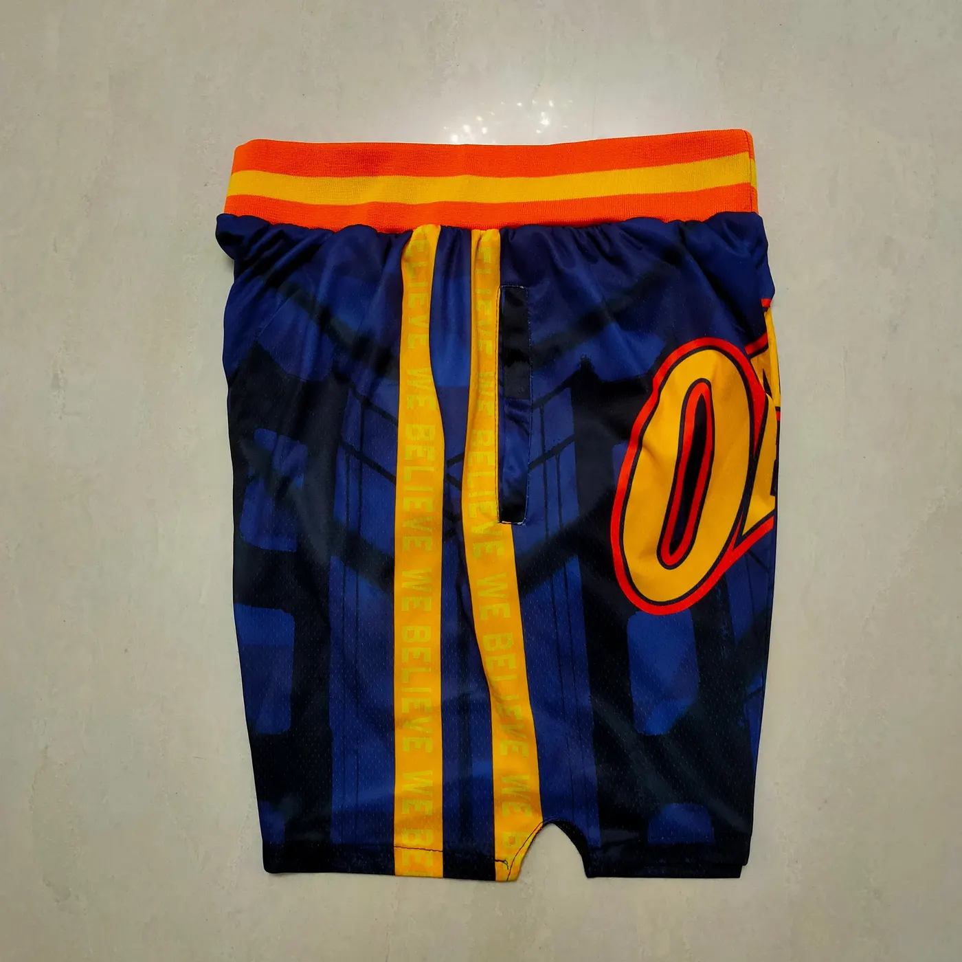 GOLDEN STATE WARRIORS BLUE SHORTS