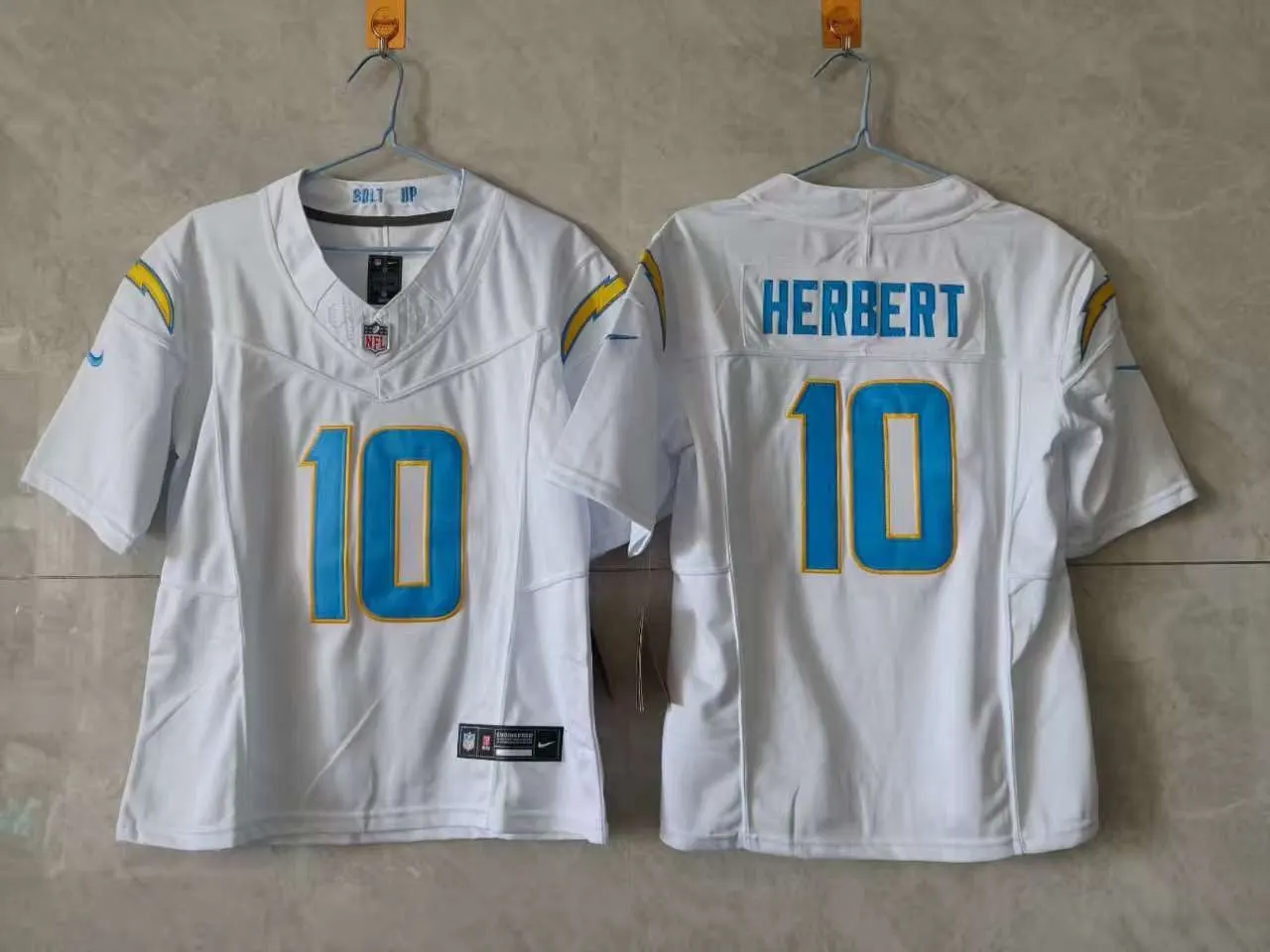 Los Angeles Chargers Justin Herbert White Jersey