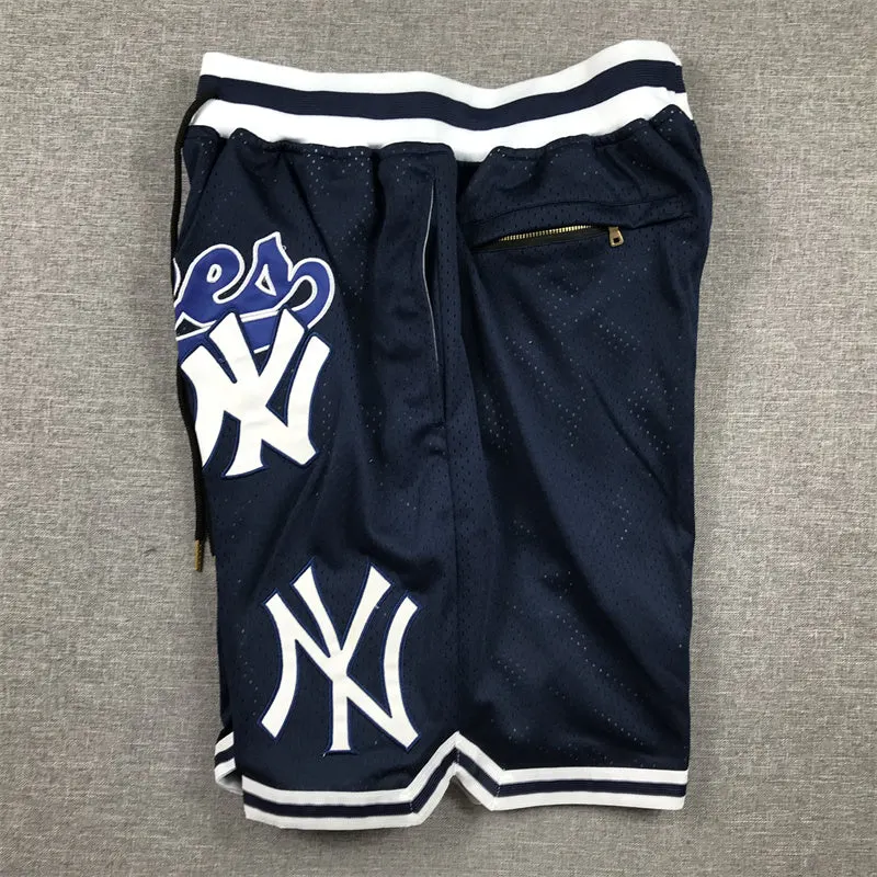 NEW YORK YANKEES BLUE SHORTS