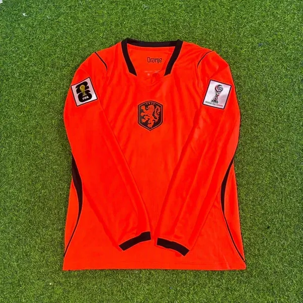 2026 WORLD CUP FRANKIE DE JONG TEAM NETHERLANDS ORANGE JERSEY