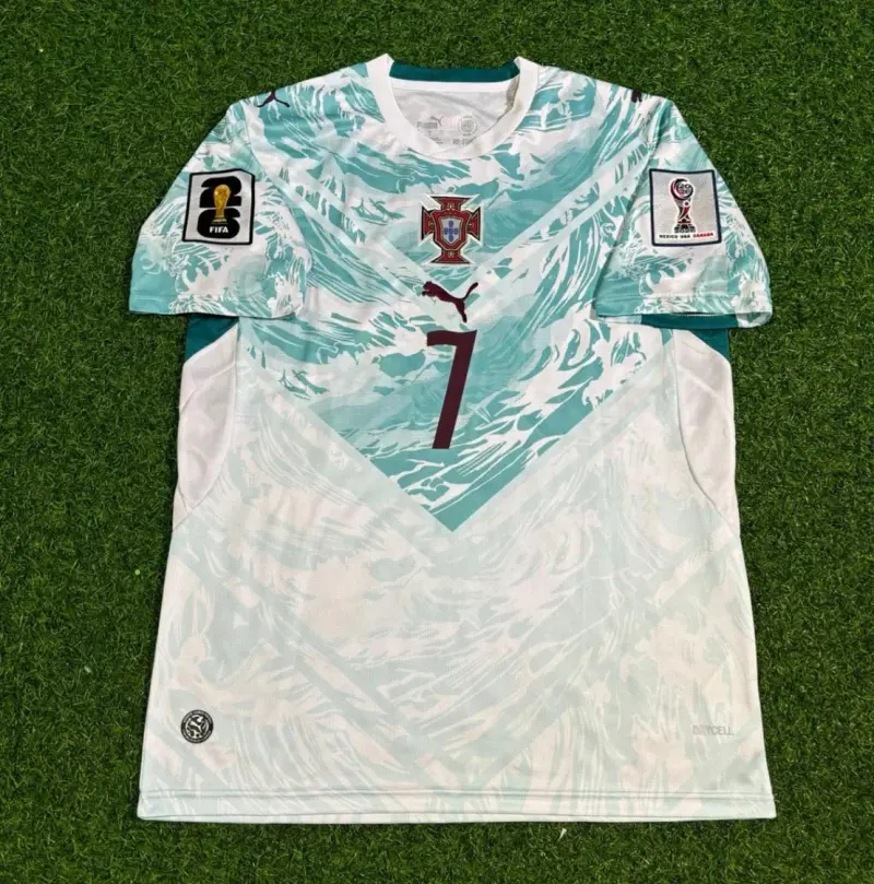 2026 World Cup Cristiano Ronaldo Team Portugal Blue Jersey