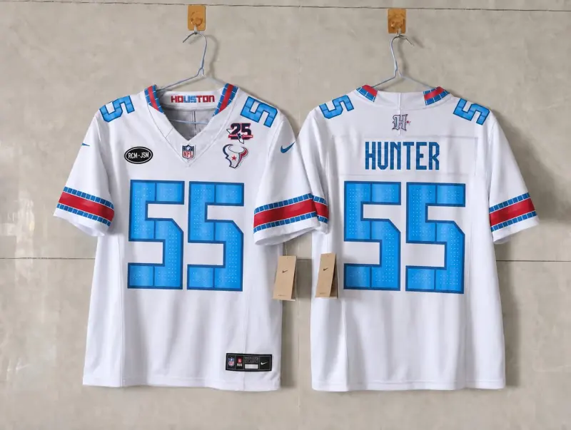 HOUSTON TEXANS DANIELLE HUNTER RIVAL 25 YEAR ANNIVERSARY JERSEY