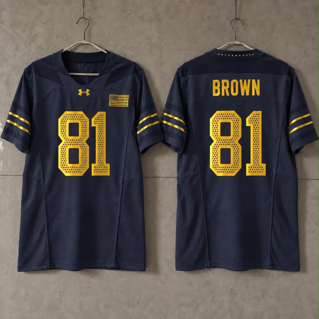 NOTRE DAME FIGHTING IRISH TIM BROWN NEW JERSEY