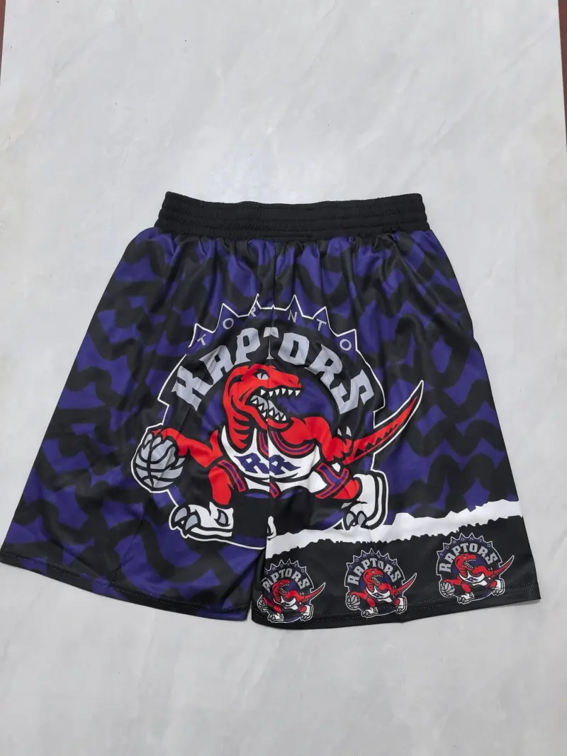 TORONTO RAPTORS PURPLE SHORTS