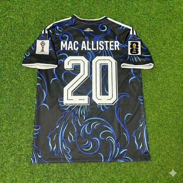 2026 WORLD CUP ALEXIS MAC ALLISTER TEAM ARGENTINA BLUE JERSEY