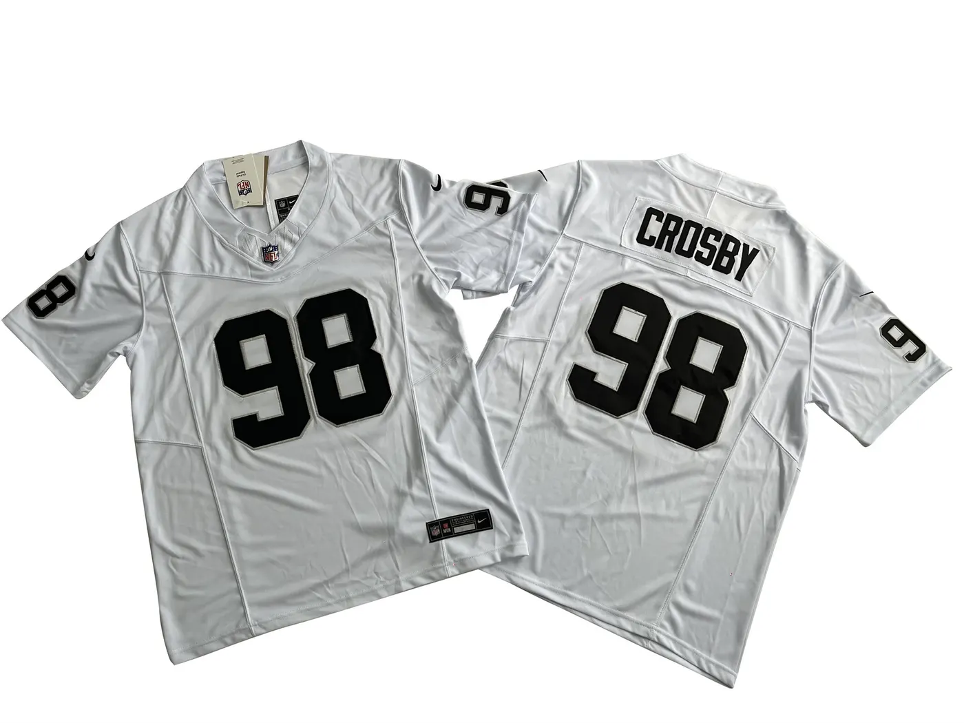 Las Vegas Raiders Maxx Crosby White Jersey