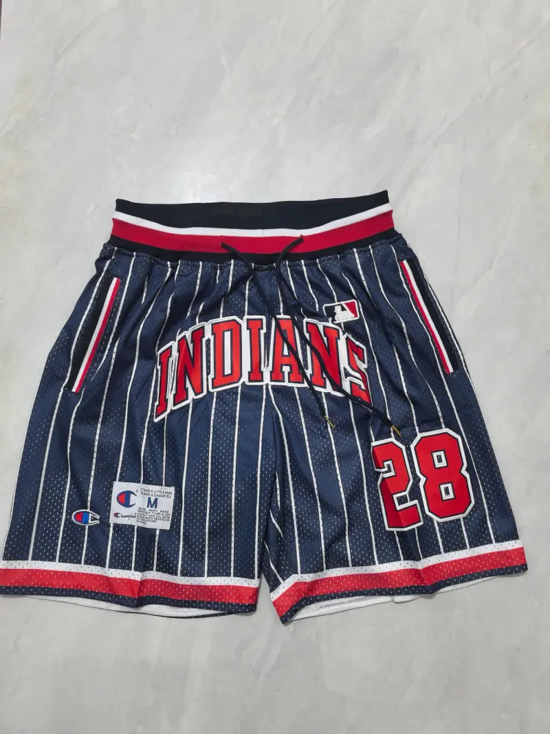 CLEVELAND INDIANS BLUE SHORTS