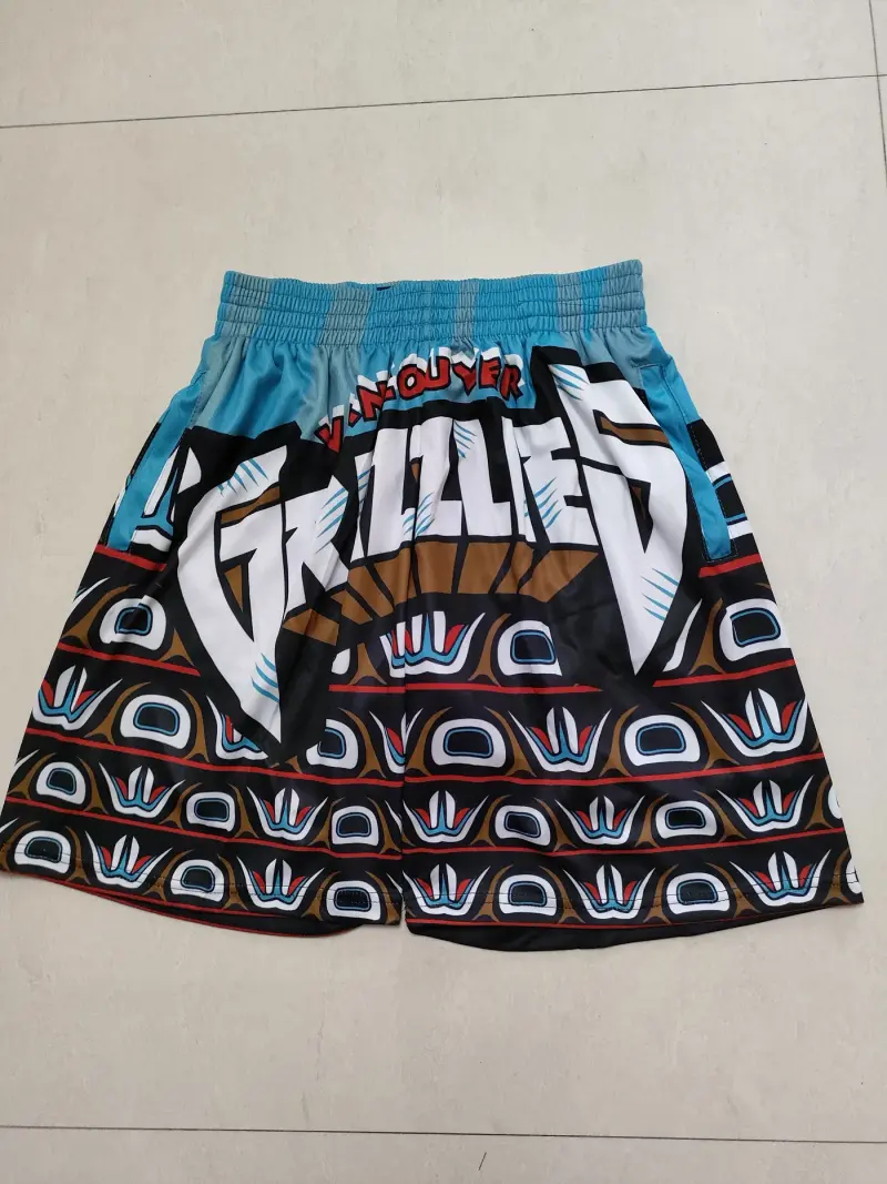 MEMPHIS GRIZZLIES BLUE SHORTS