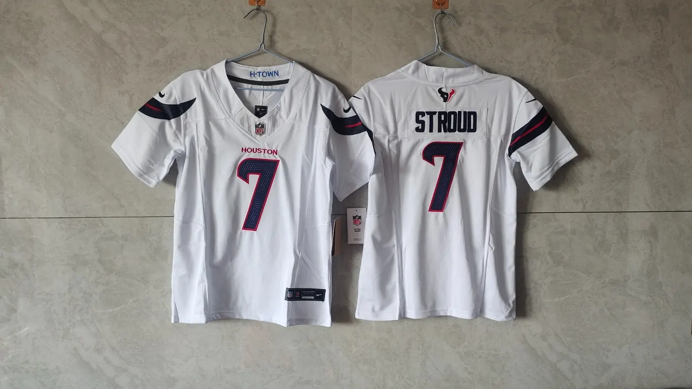 Houston Texans CJ Stroud White Jersey
