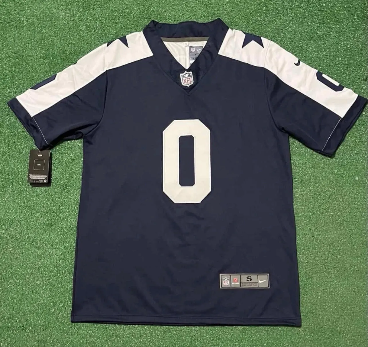 Dallas Cowboys Demarvion Overshown Blue Jersey
