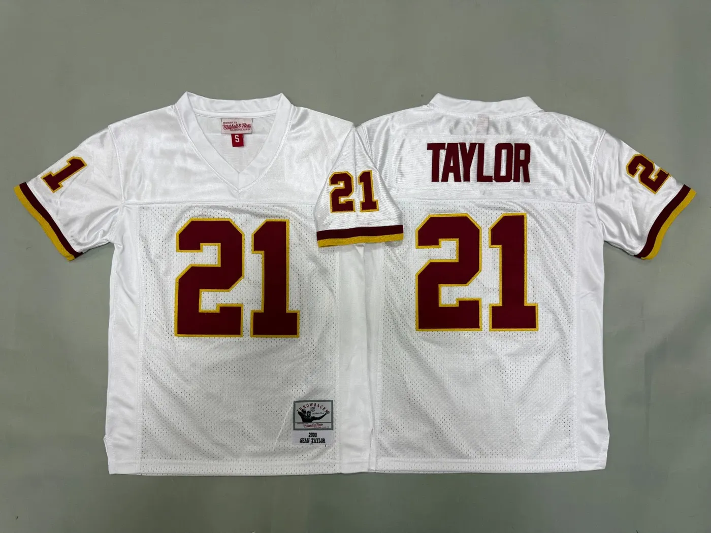WASHINGTON REDSKINS SEAN TAYLOR WHITE JERSEY