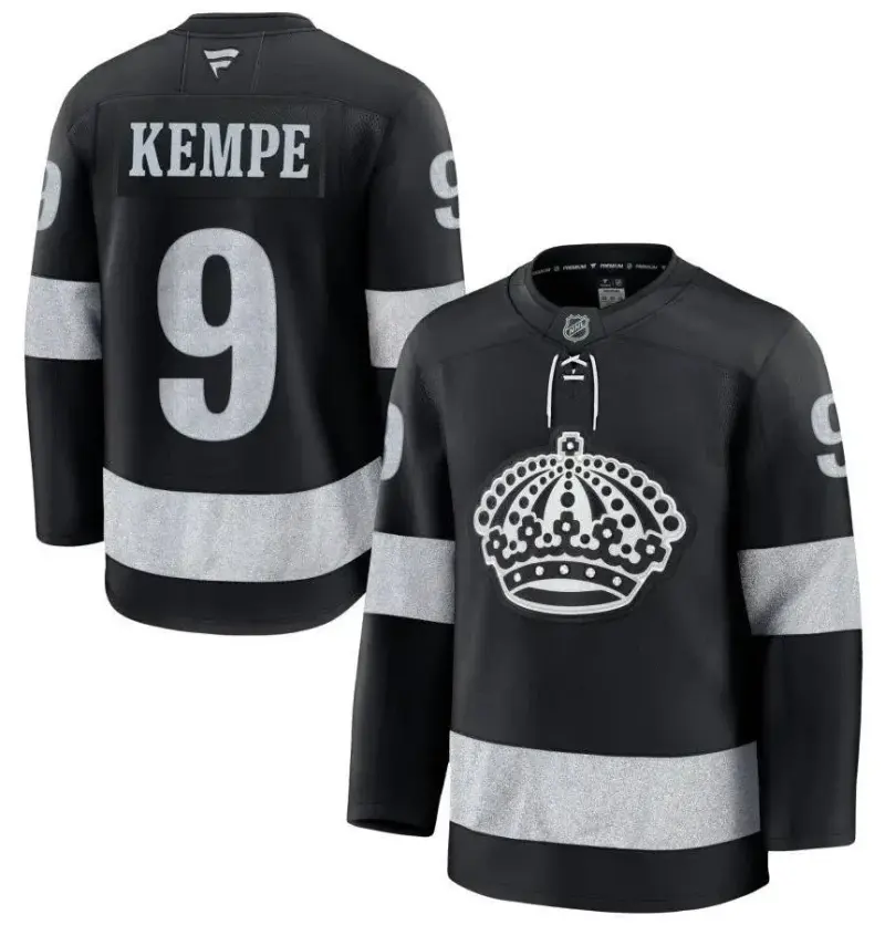 LA KINGS KEMPE BLACK JERSEY