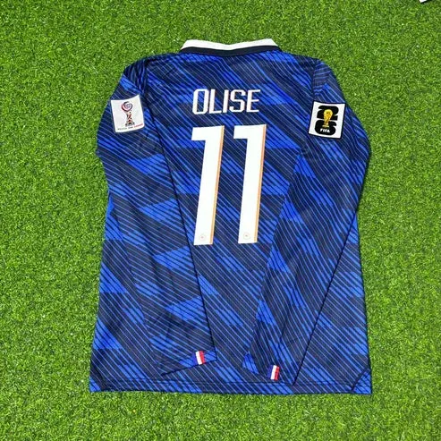 2026 World Cup Michael Olise Team France Blue Jersey