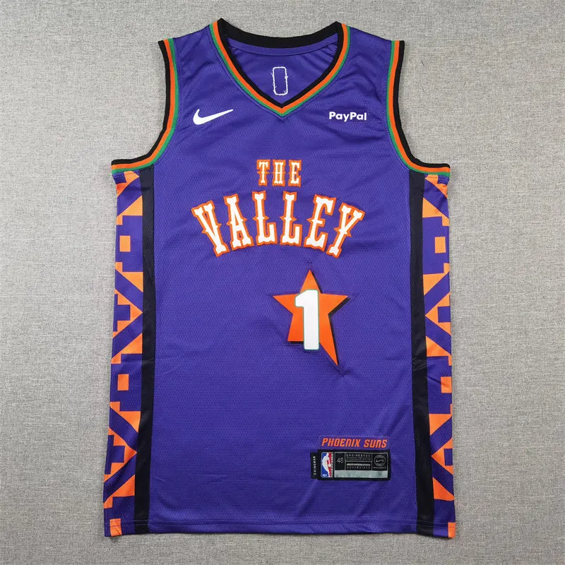 Devin Booker Phoenix Basketball Jersey