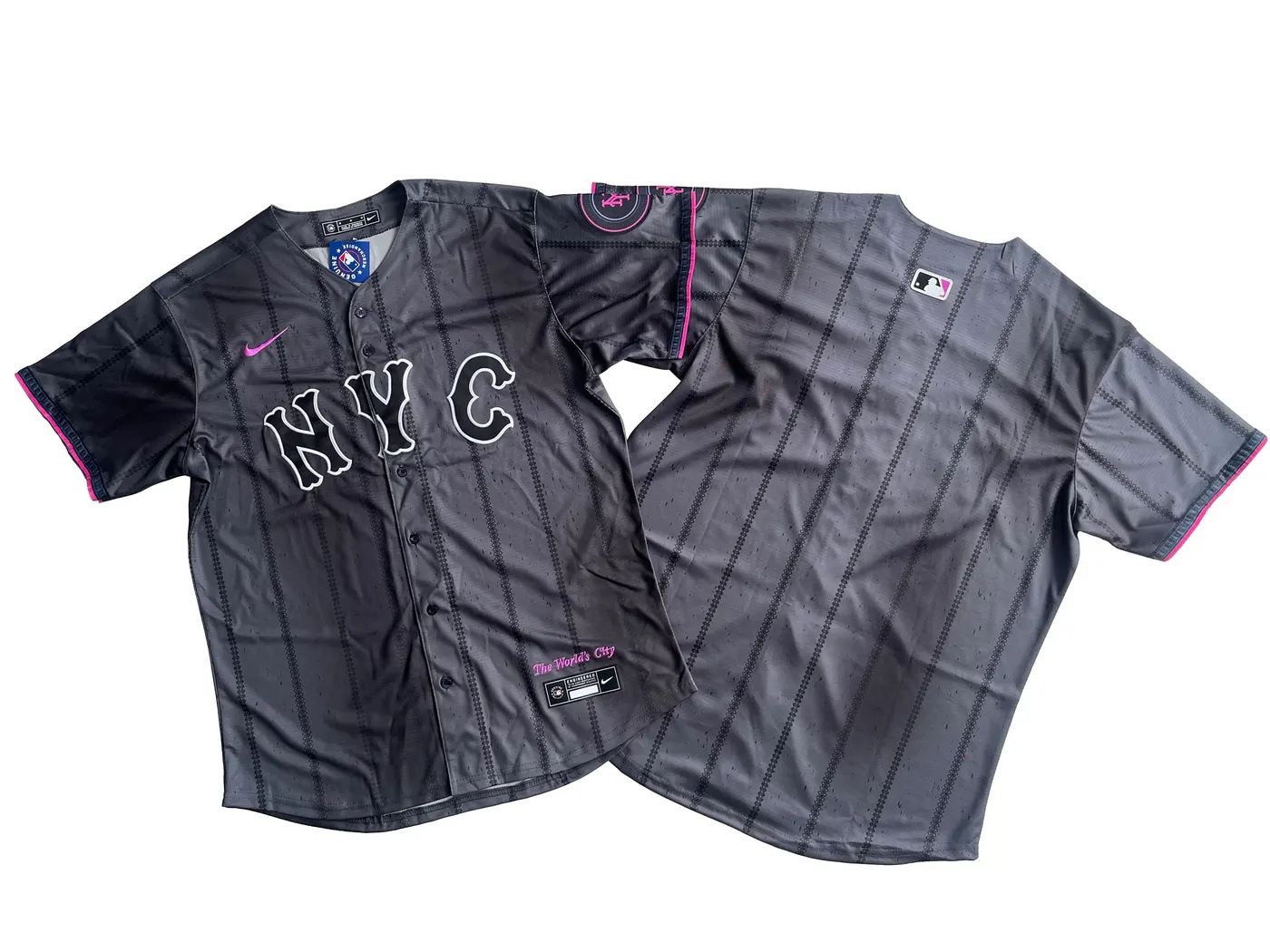 NEW YORK METS BLACK JERSEY