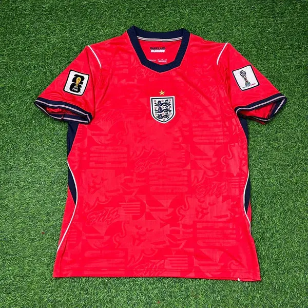 2026 WORLD CUP EBERECHI EZE TEAM ENGLAND RED JERSEY