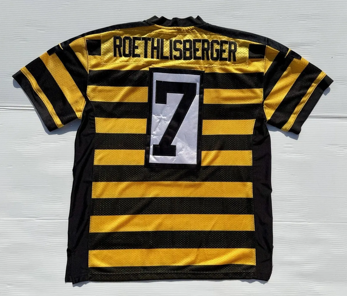 PITTSBURGH STEELERS BEN ROETHLISBERGER YELLOW JERSEY