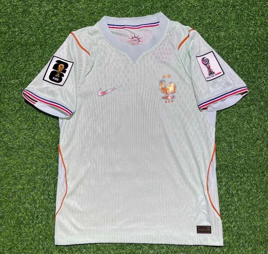 2026 WORLD CUP WILLIAM SALIBA WHITE JERSEY TEAM FRANCE