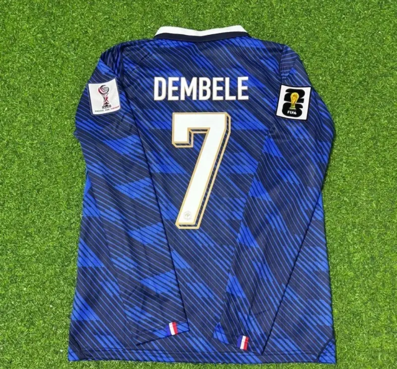2026 WORLD CUP OUSMANE DEMBELE TEAM FRANCE BLUE JERSEY