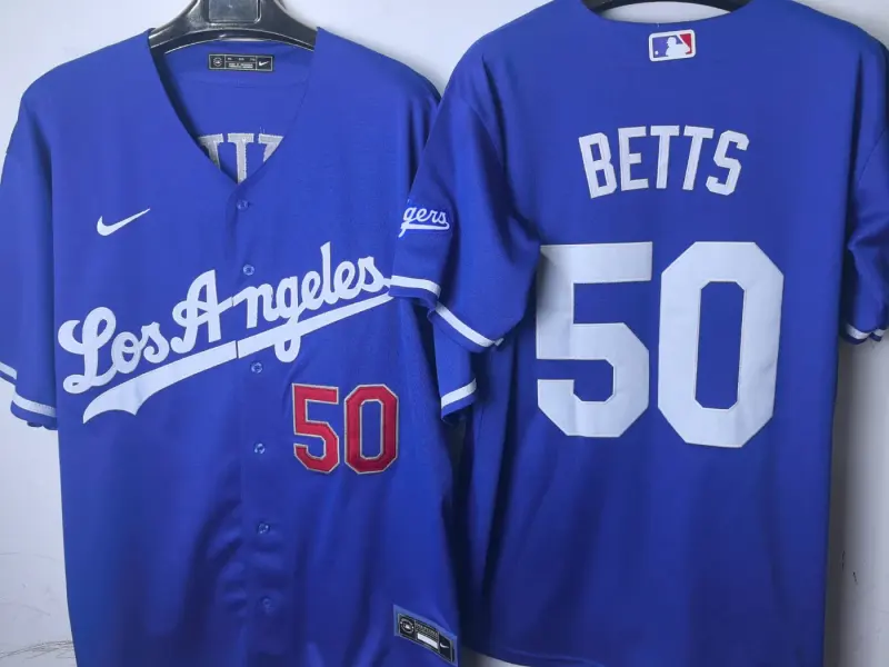 Los Angeles Dodgers Mookie Betts Blue Jersey