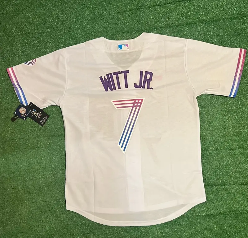 Bobby Witt Jr. Cream Kansas City Royals Jersey