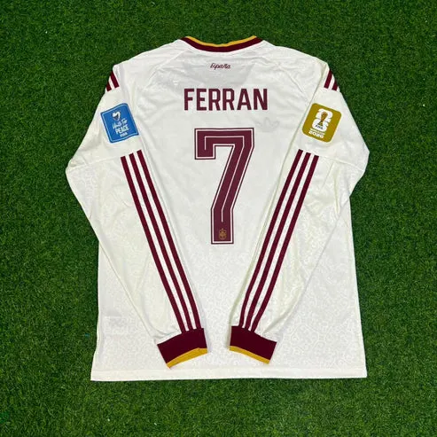 2026 WORLD CUP FERRAN TORRES TEAM SPAIN WHITE JERSEY