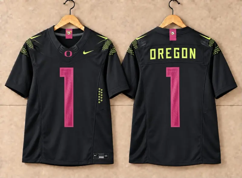 2023 OREGON DUCKS BREAST CANCER JERSEY