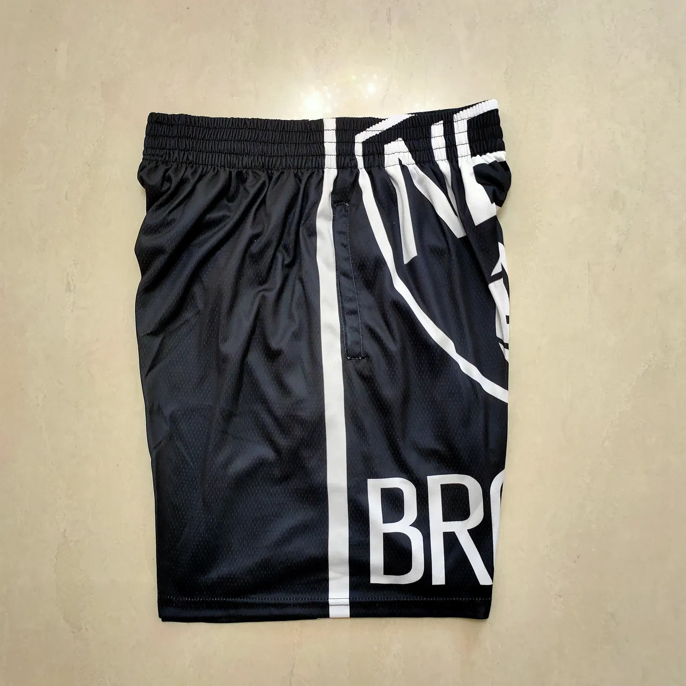 BROOKLYN NETS BLACK SHORTS
