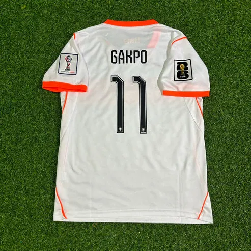 2026 WORLD CUP CODY GAKPO TEAM NETHERLANDS WHITE JERSEY