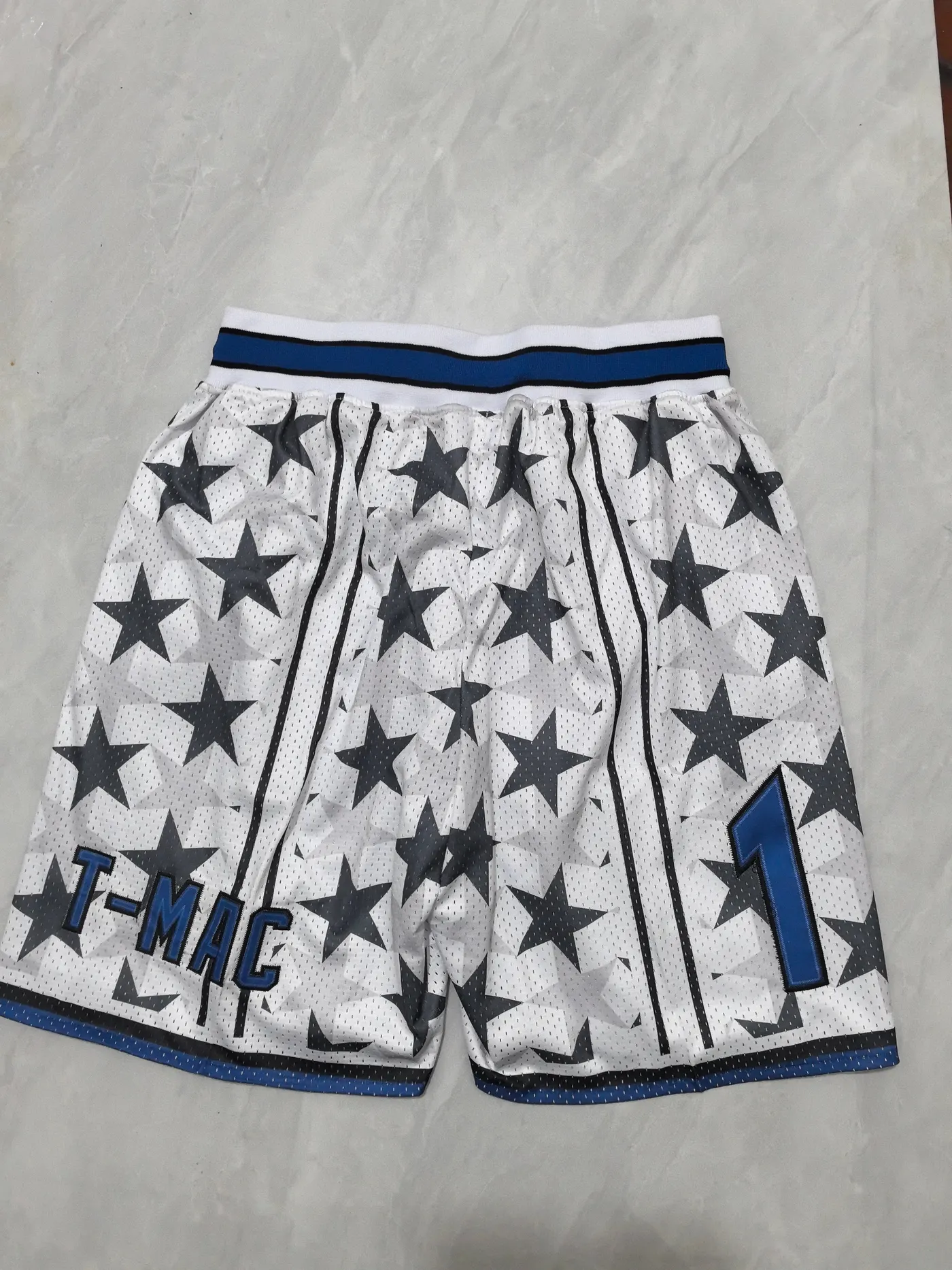 ORLANDO MAGIC TRACY MCGRADY WHITE SHORTS