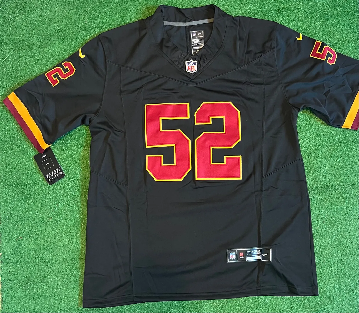 Washington Commanders Sonny styles Black Jersey