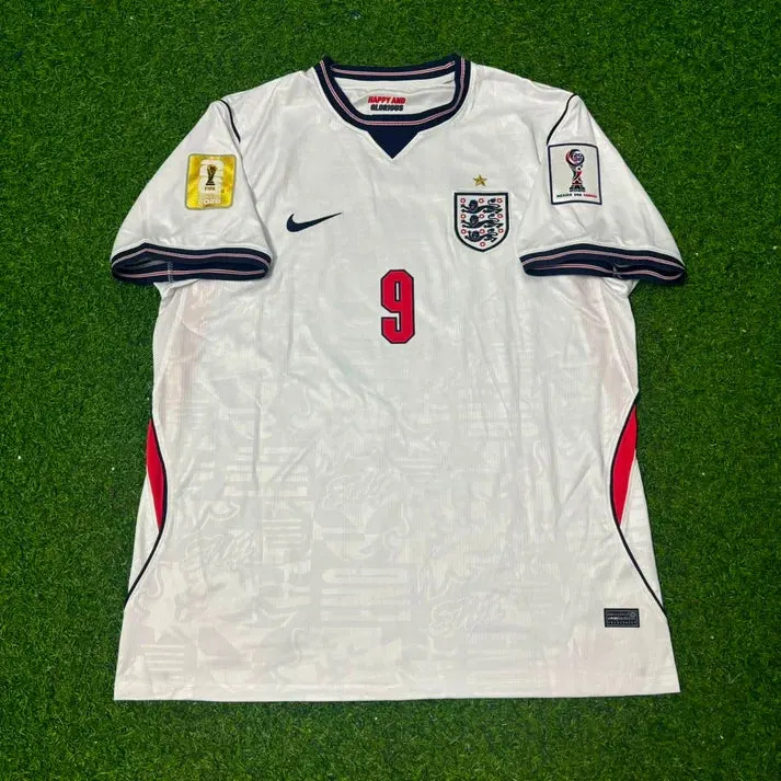 2026 WORLD CUP HARRY KANE TEAM ENGLAND WHITE JERSEY