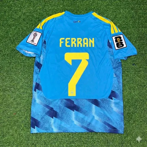 2026 WORLD CUP FERRAN TORRES TEAM SPAIN BLUE JERSEY