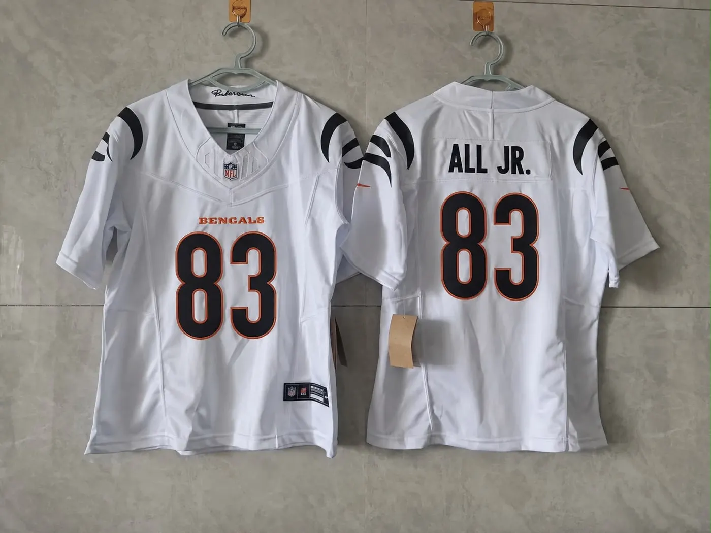 CINCINNATI BENGALS ERICK ALL JR. WHITE JERSEY