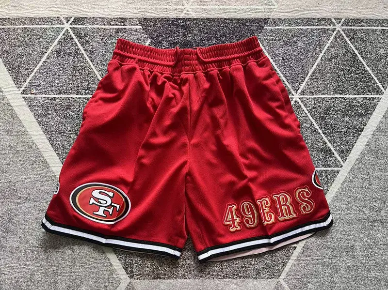 SAN FRANCISCO 49ERS RED SHORTS