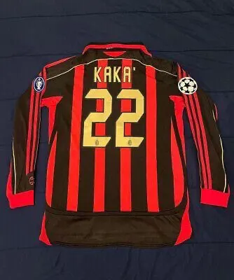 Ac Milan Kaka Red Longsleeve Jersey