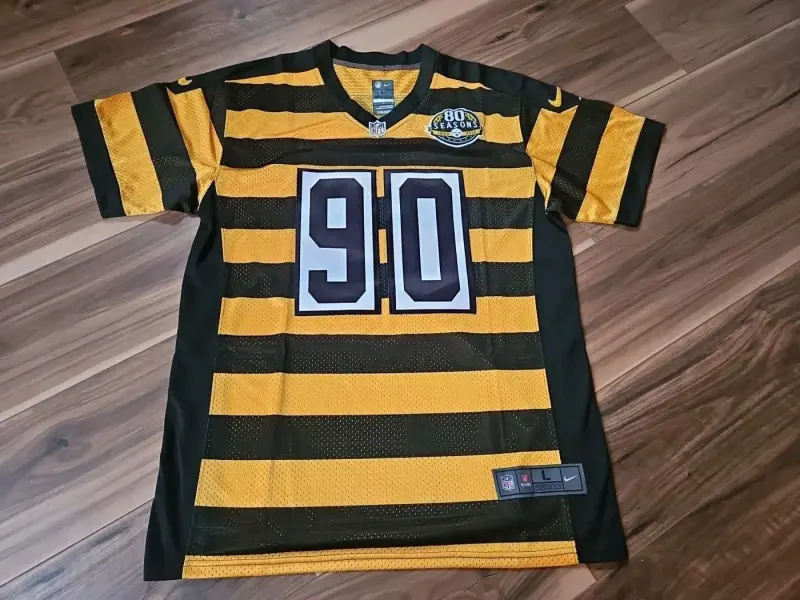 PITTSBURGH STEELERS TJ WATT YELLOW JERSEY