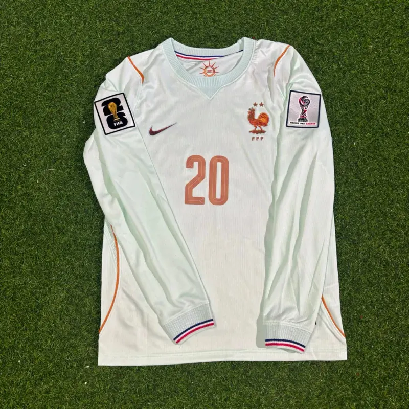 2026 World Cup Desire Doue Team France White Jersey