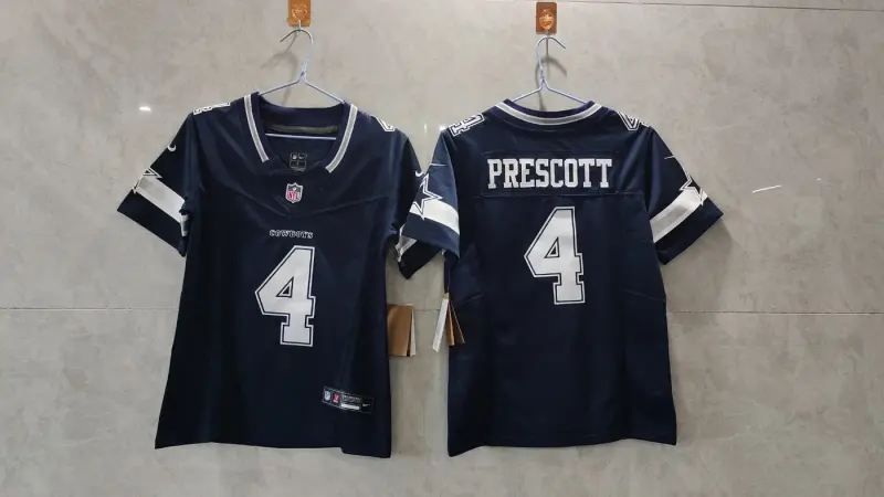Dallas Cowboys Dak Prescott Blue Jersey