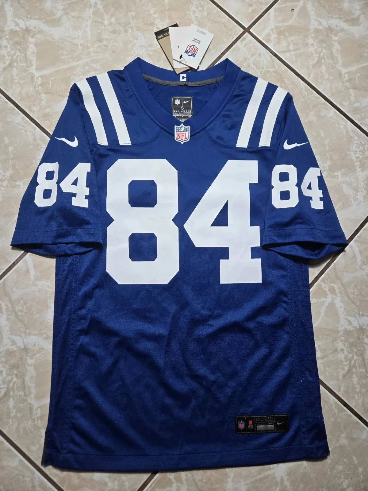 INDIANAPOLIS COLTS TYLER WARREN BLUE JERSEY