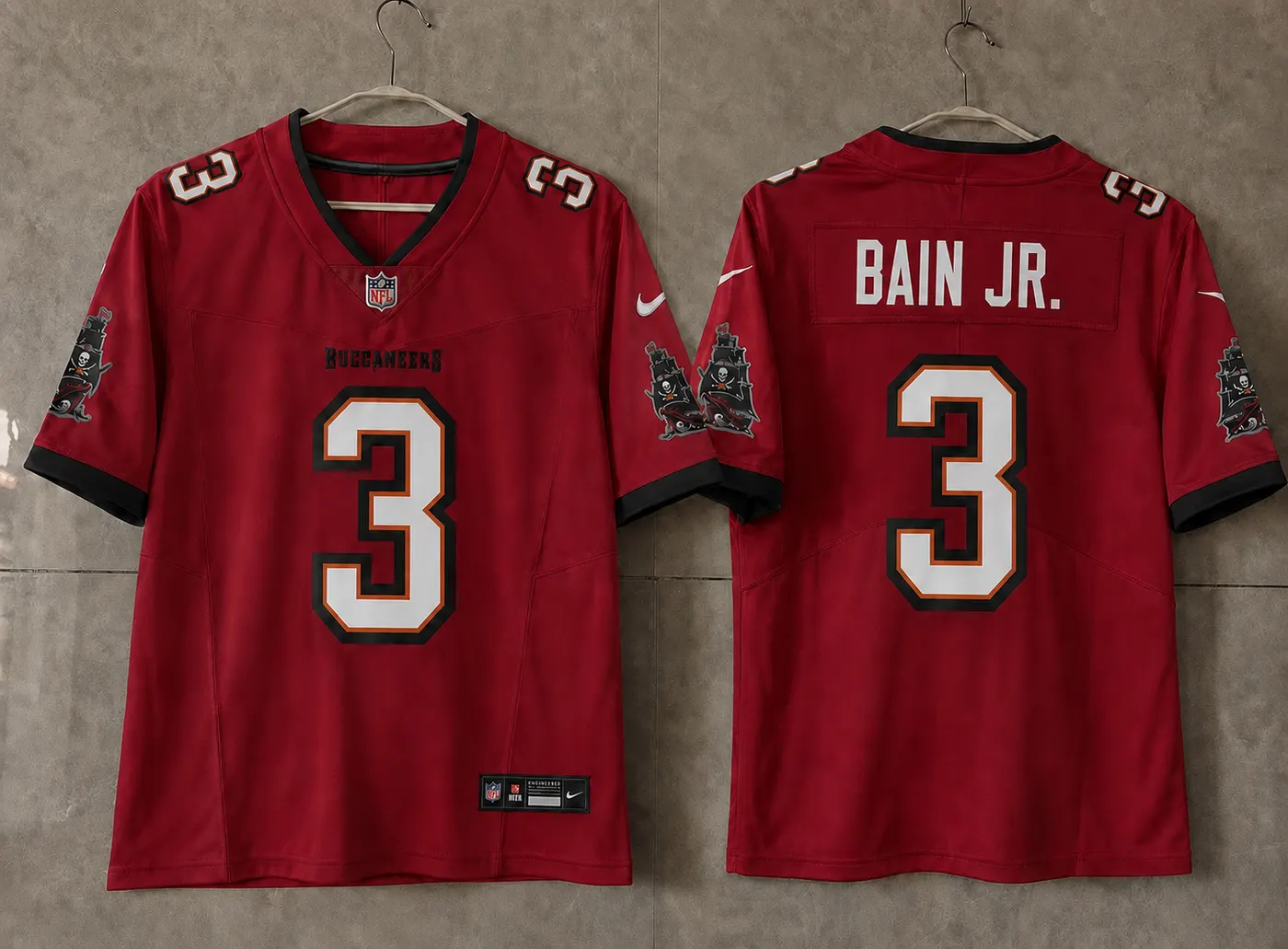 Rueben Bain Jr. Tampa Bay Buccaneers Football Jersey