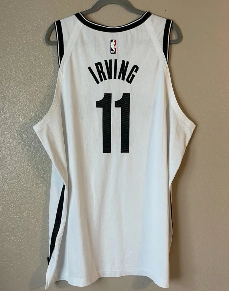 Brooklyn Nets Kyrie Irving white jersey